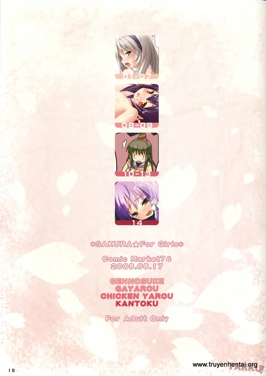 Sakura For Girls - Full trang 14