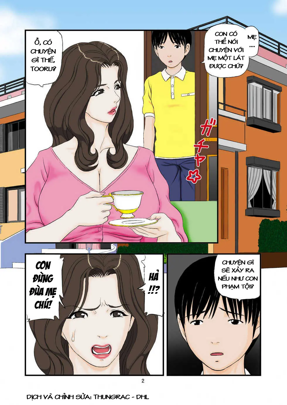 Ko ni Koware Etsuraku ni Oboreru | Drowning in ecstasy from a son's request - Full trang 2