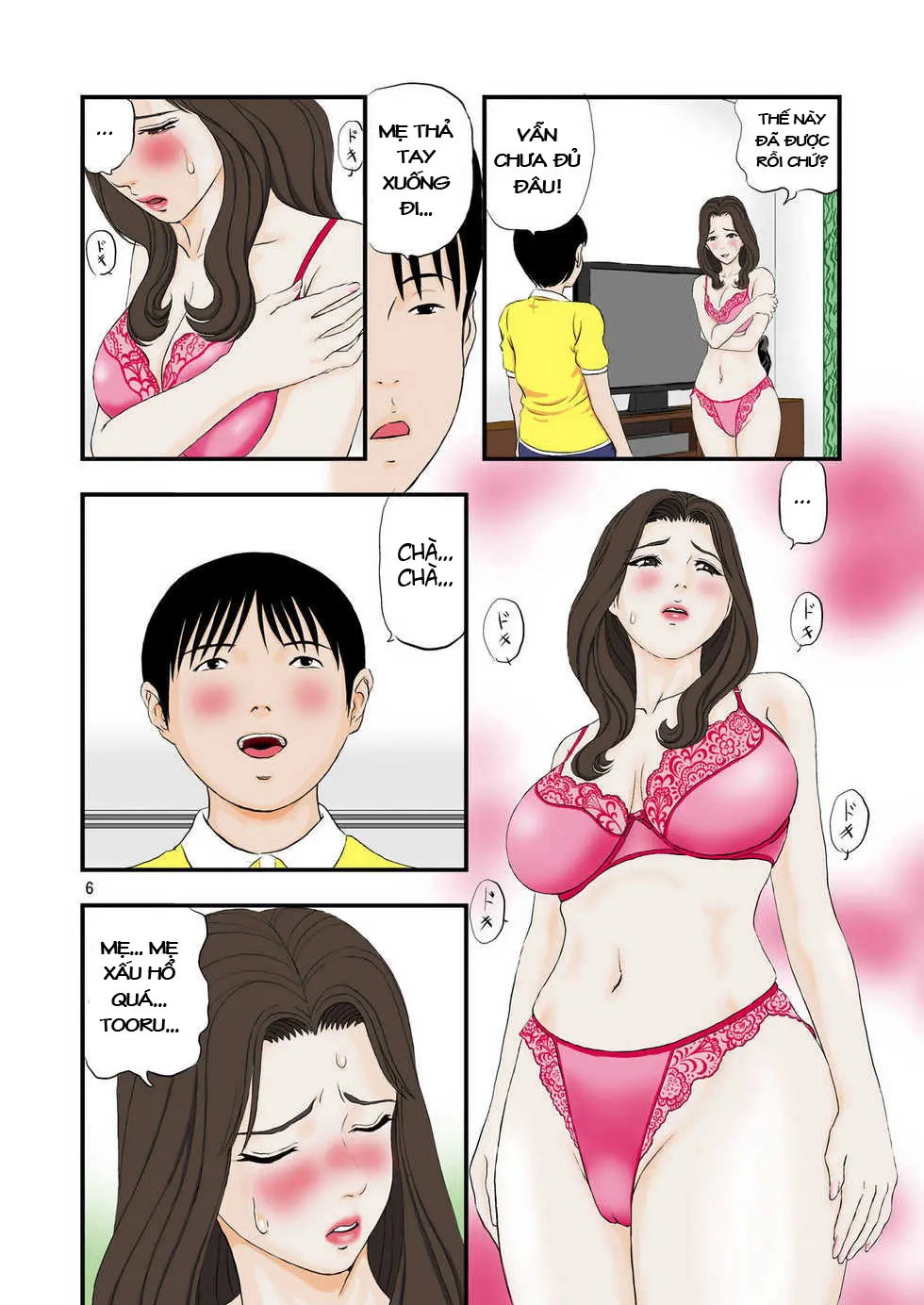 Ko ni Koware Etsuraku ni Oboreru | Drowning in ecstasy from a son's request - Full trang 6