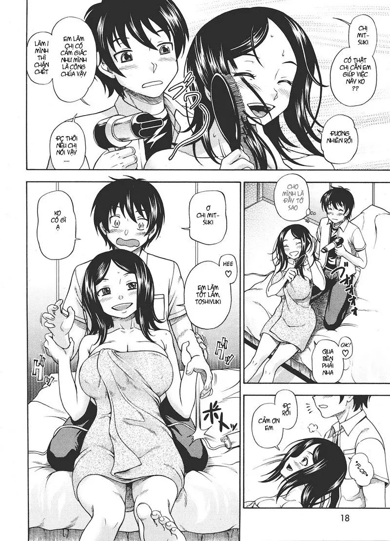 Amakunai no yo Toshiue wa | Don't Trust Elder Sexy Gal! - Full trang 4