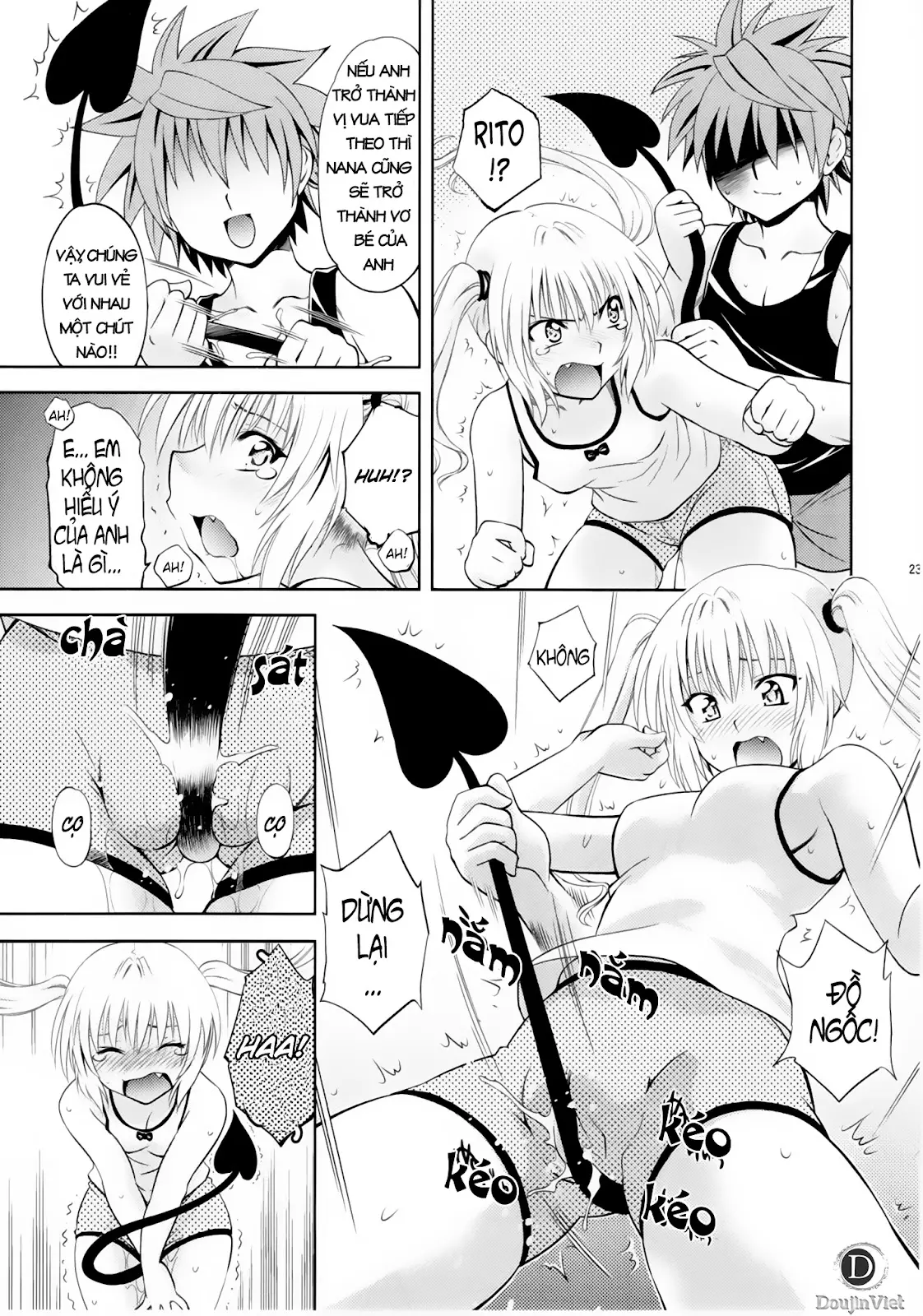Troublekko ~Momo & Nana~ | To Love-Rukko ~Momo & Nana~ - Full trang 22