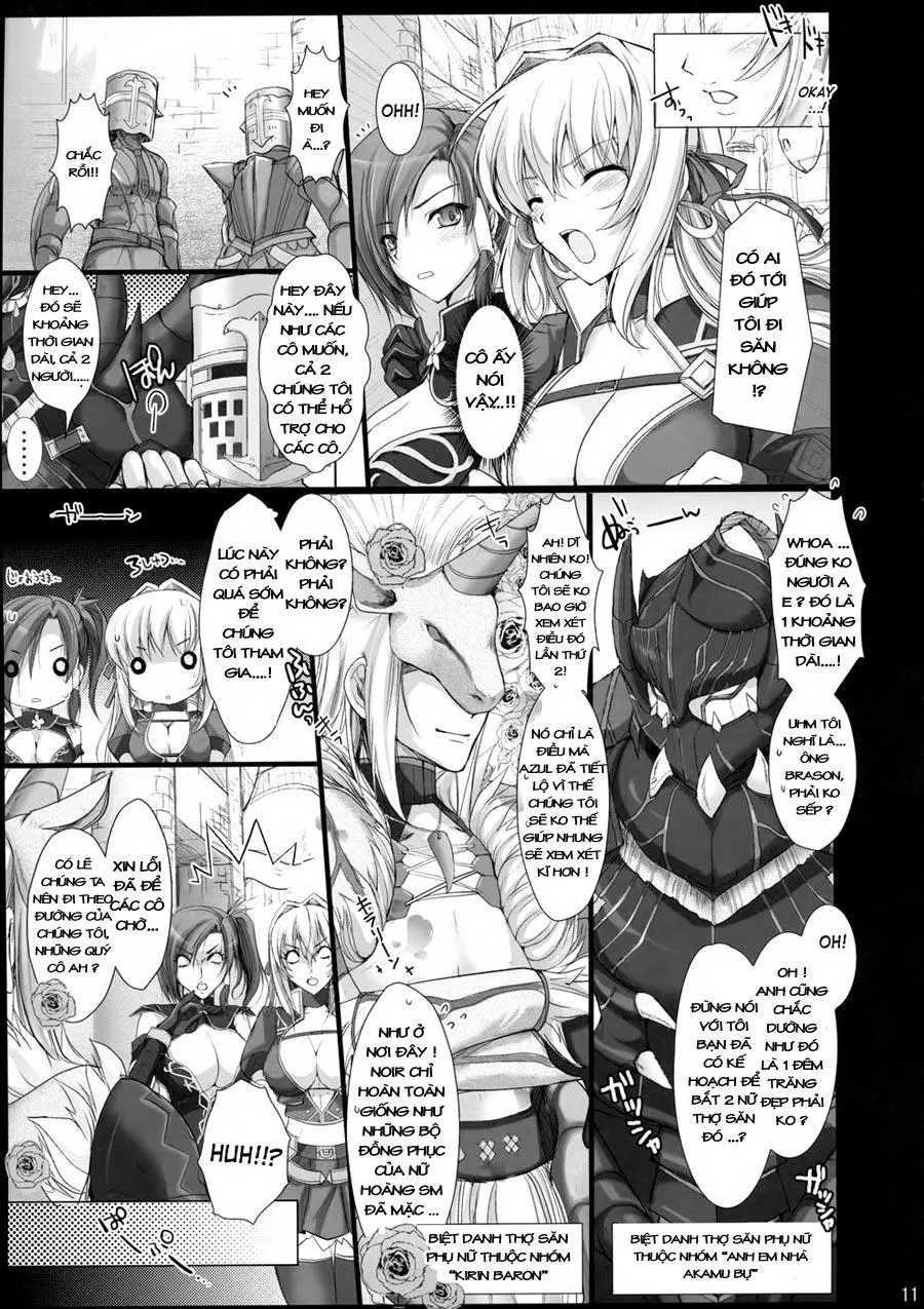 Monhan no Erohon 4+G (decensored) - Full trang 10