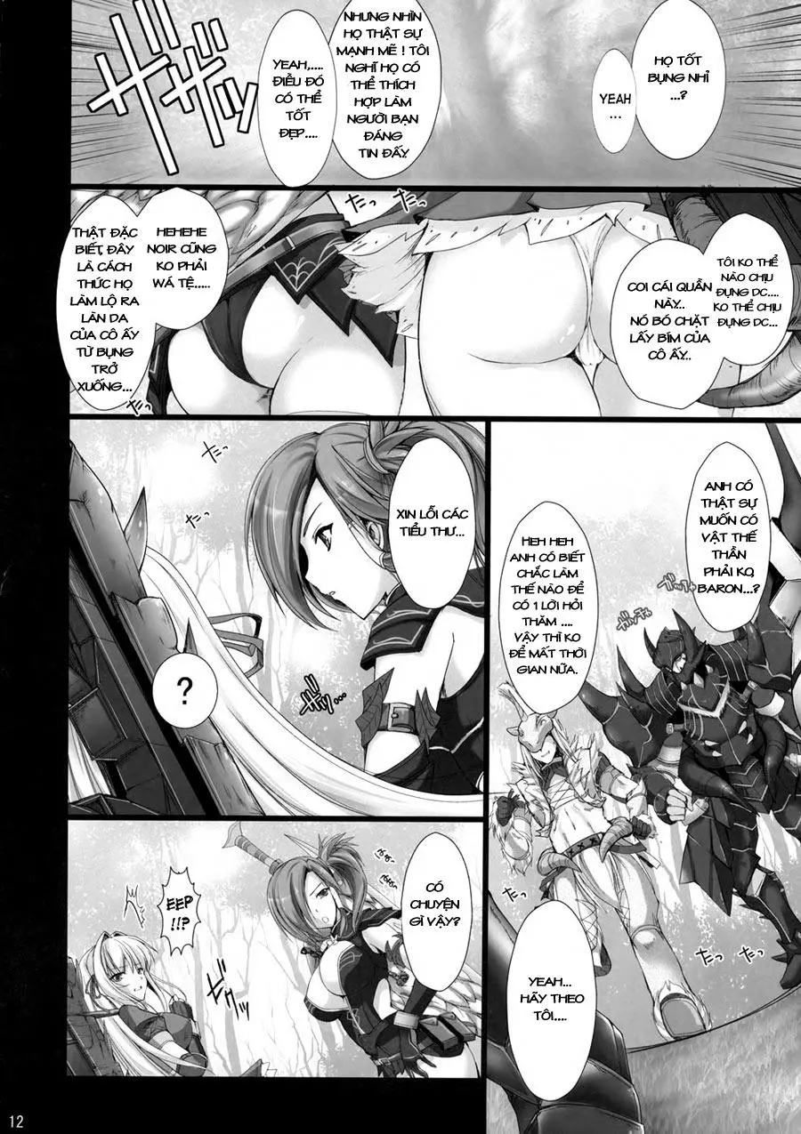 Monhan no Erohon 4+G (decensored) - Full trang 11