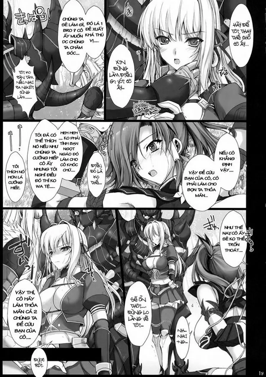 Monhan no Erohon 4+G (decensored) - Full trang 18