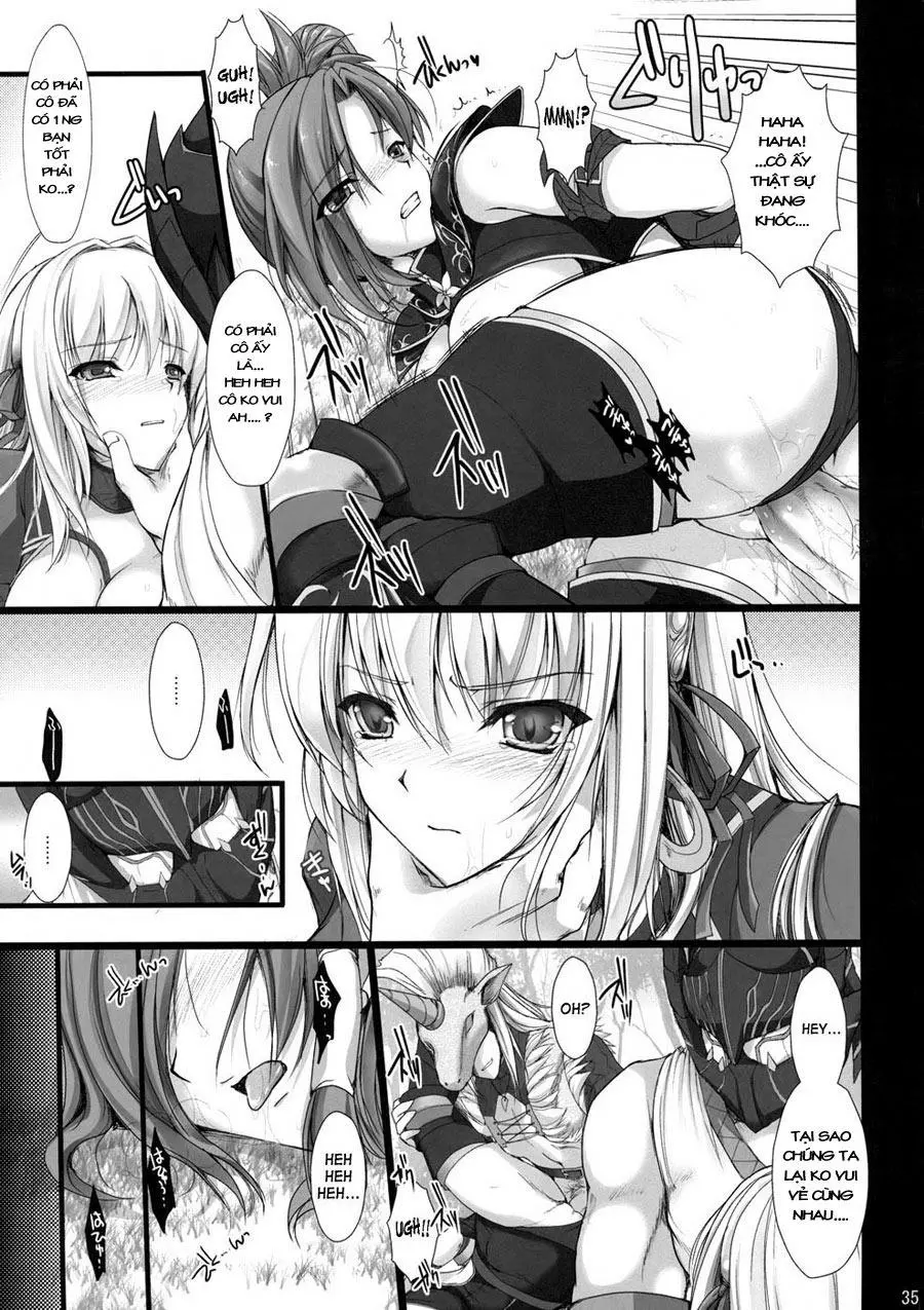Monhan no Erohon 4+G (decensored) - Full trang 34