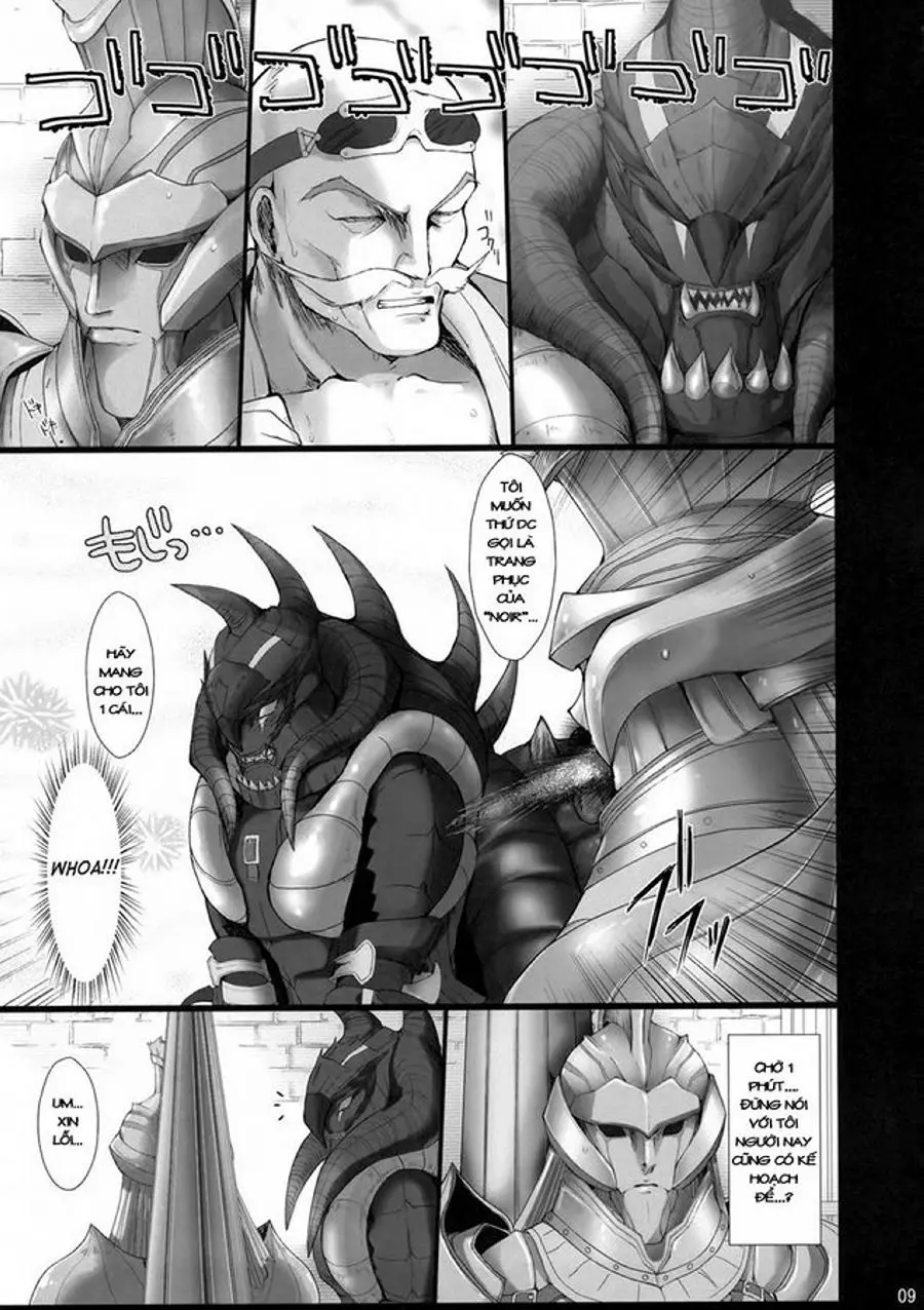 Monhan no Erohon 4+G (decensored) - Full trang 8
