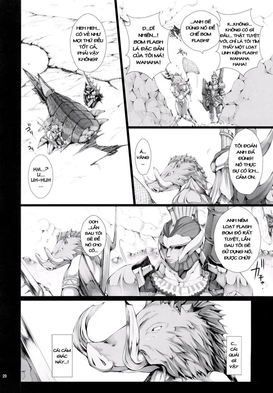 Monhan no Erohon 9 (decensored) - Full trang 20