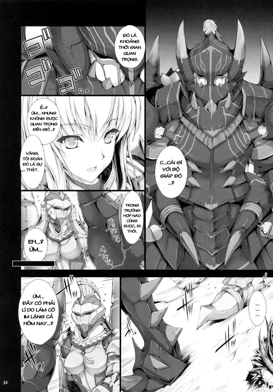 Monhan no Erohon 9 (decensored) - Full trang 24