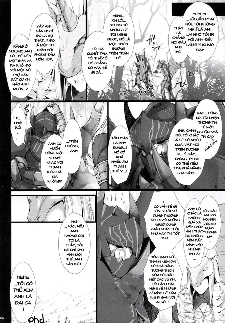 Monhan no Erohon 9 (decensored) - Full trang 61