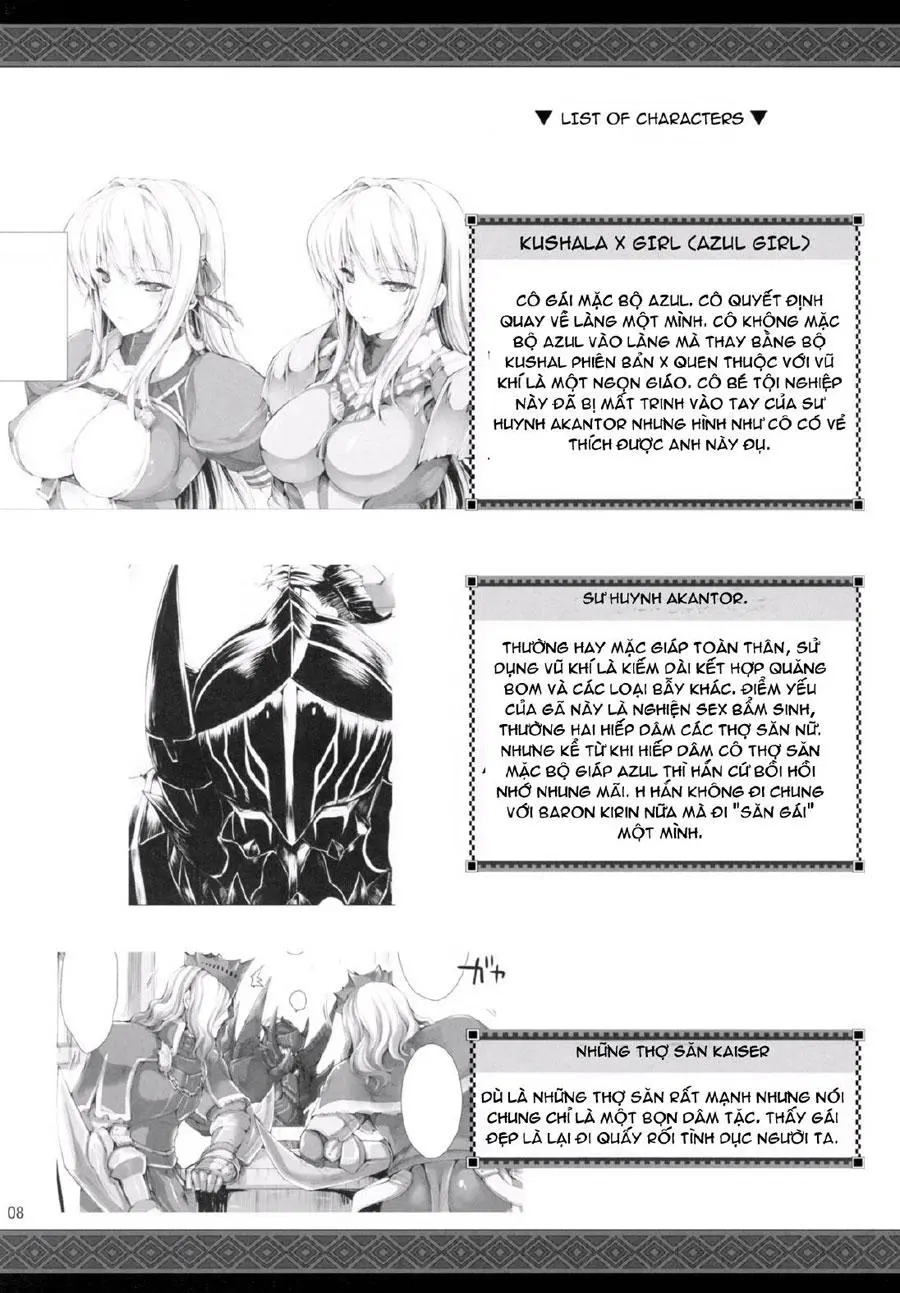 Monhan no Erohon 9 (decensored) - Full trang 8