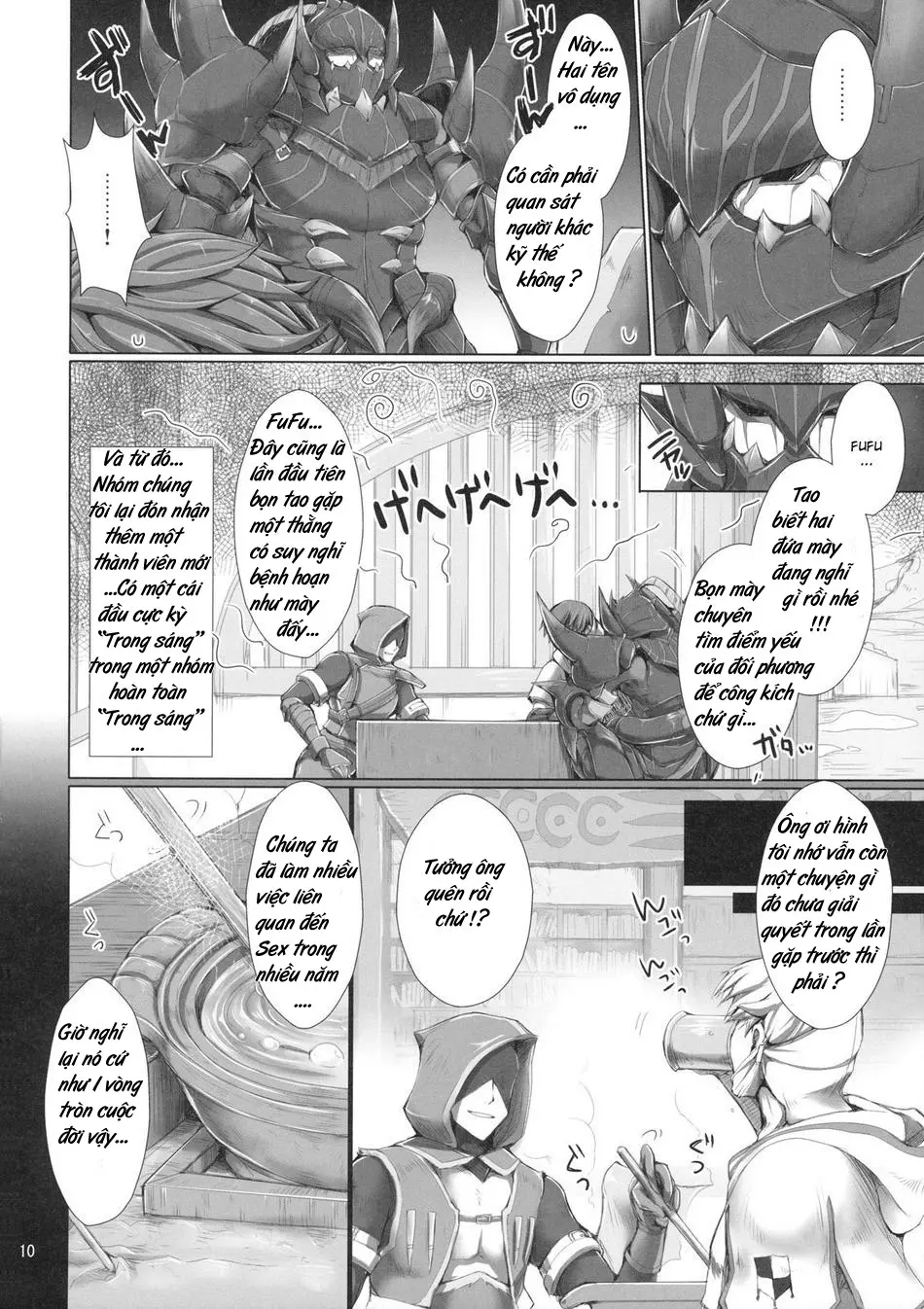 Monhan no Erohon 7 - Full trang 9