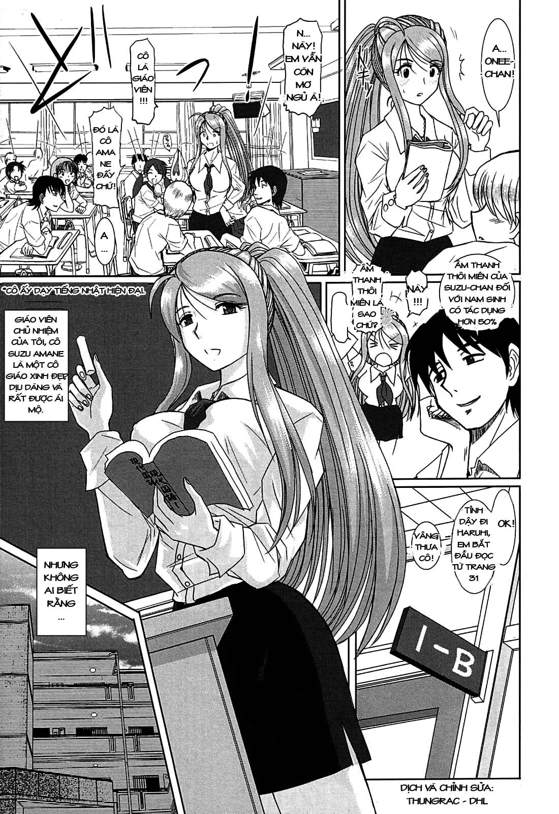 Onee-chan Sensei Ichijigenme | Chị tôi là giáo viên 1 - Full trang 4
