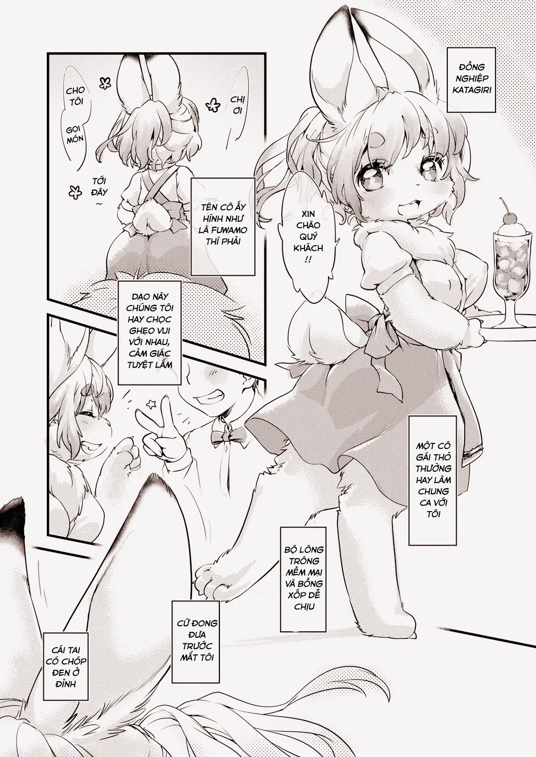 Usagi na Kanojo no Aishikata. | Cách để yêu bạn gái thỏ - Full trang 2