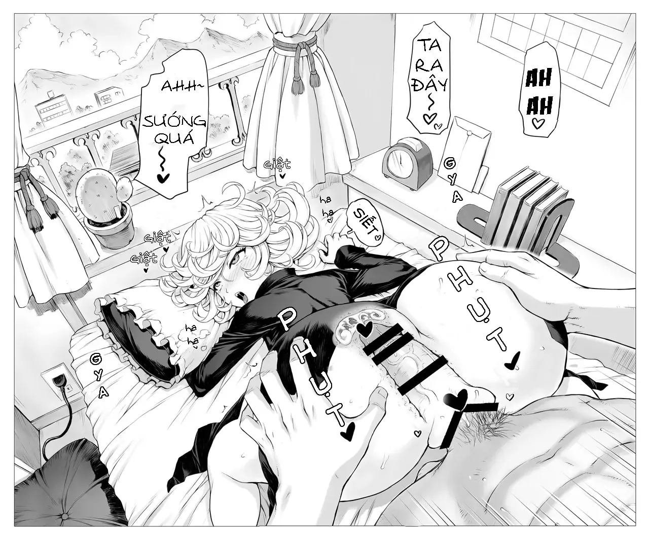 Date wa Tatsumaki-chan no Heya de Fella Shite Moraimasu | Tôi sẽ làm tình trong phòng của Tatsumaki-chan - Full trang 12