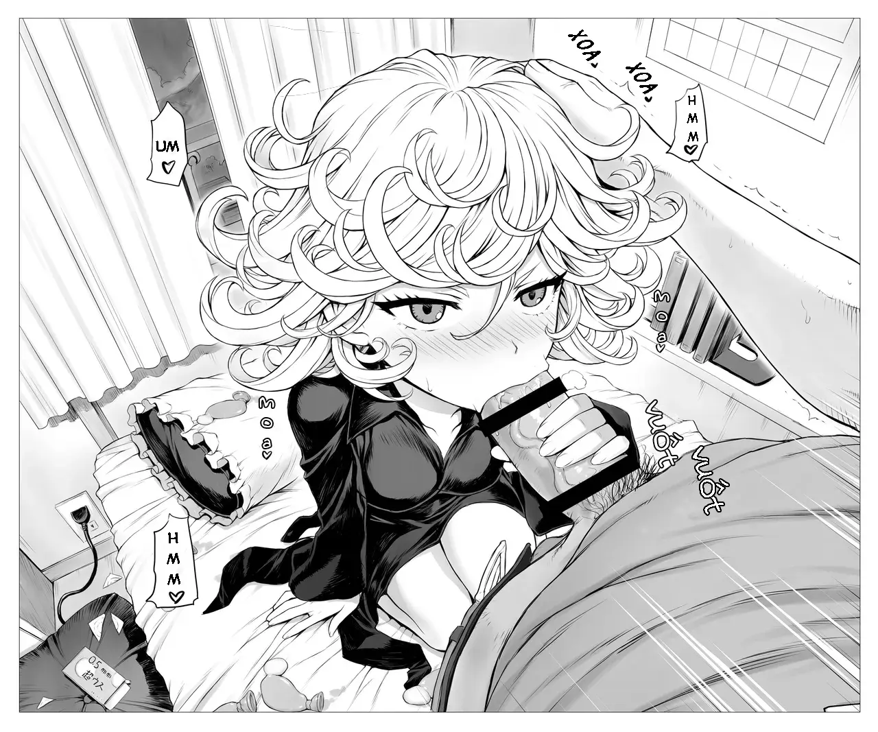 Date wa Tatsumaki-chan no Heya de Fella Shite Moraimasu | Tôi sẽ làm tình trong phòng của Tatsumaki-chan - Full trang 18