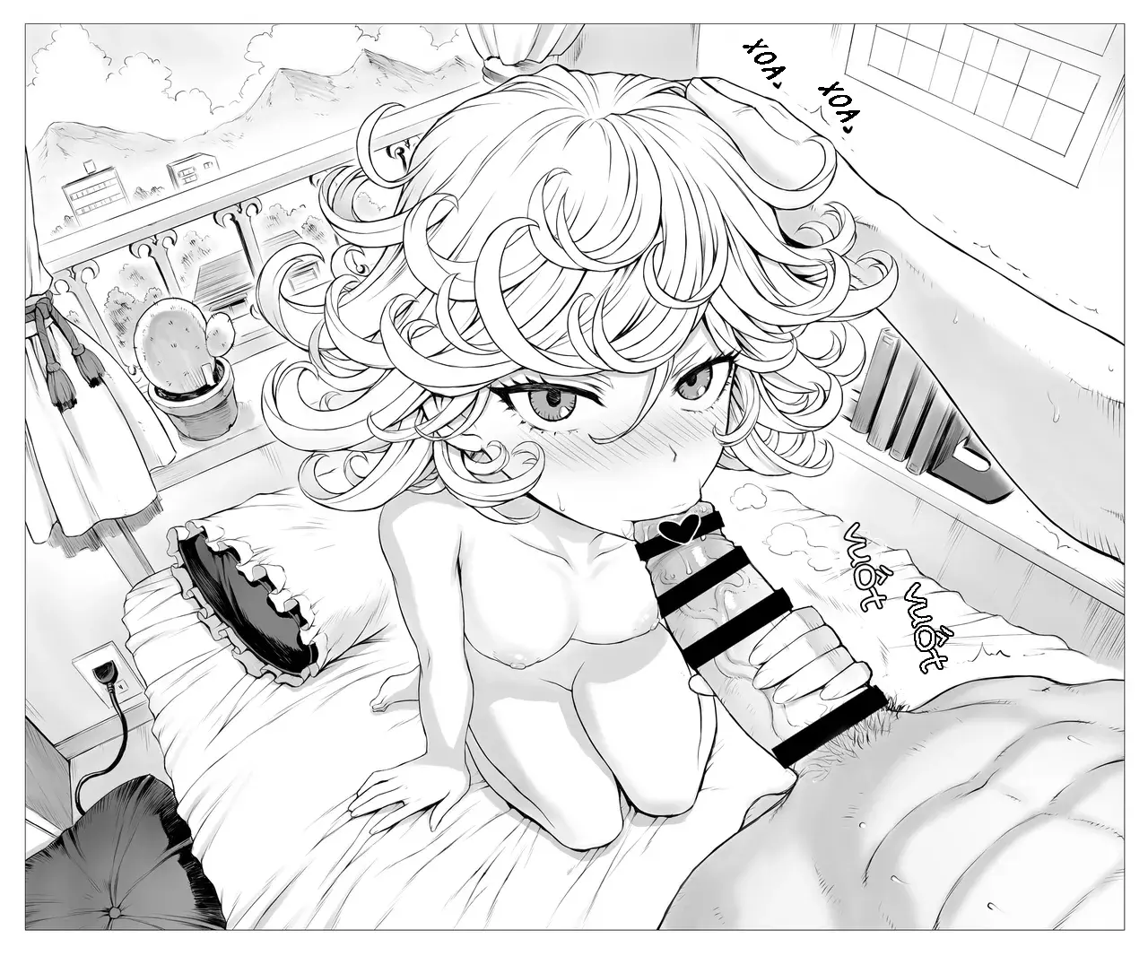 Date wa Tatsumaki-chan no Heya de Fella Shite Moraimasu | Tôi sẽ làm tình trong phòng của Tatsumaki-chan - Full trang 24