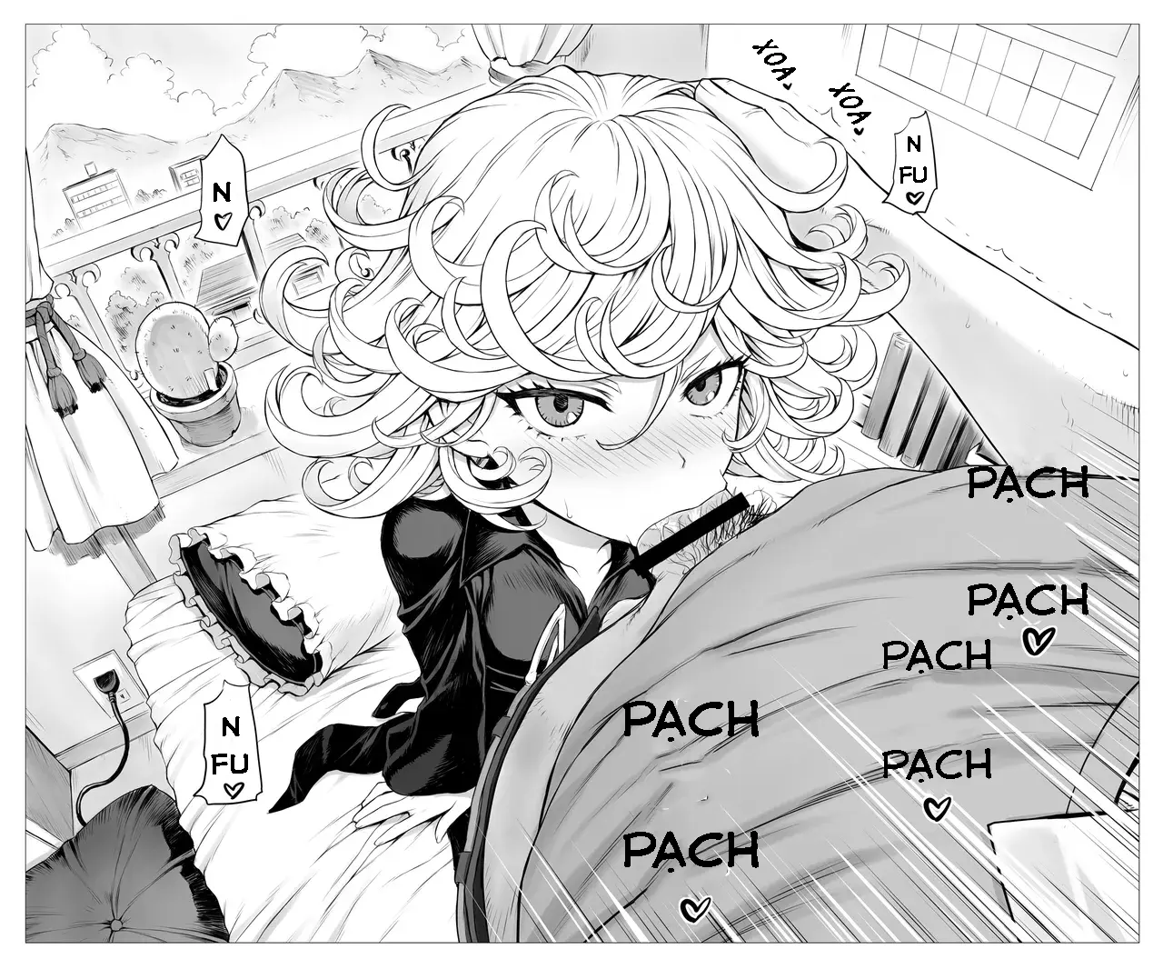 Date wa Tatsumaki-chan no Heya de Fella Shite Moraimasu | Tôi sẽ làm tình trong phòng của Tatsumaki-chan - Full trang 3