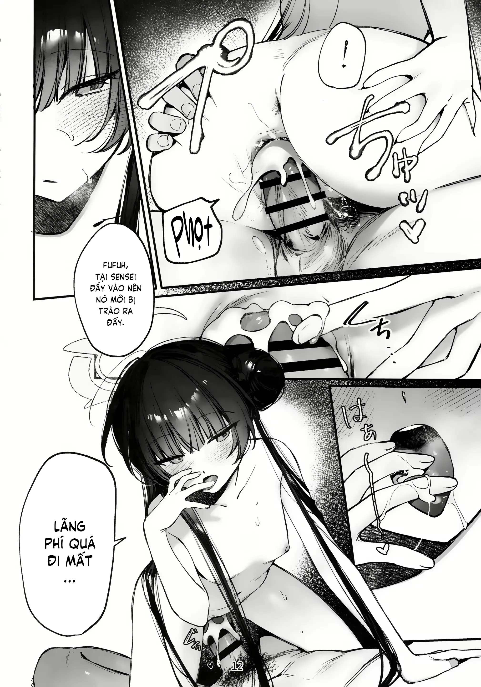 Zenshin Massage Shiyou! Kisaki Kaichou! 2 | Cùng mát xa toàn bộ cơ thể nào, chủ tịch Kisaki! 2 - Full trang 10