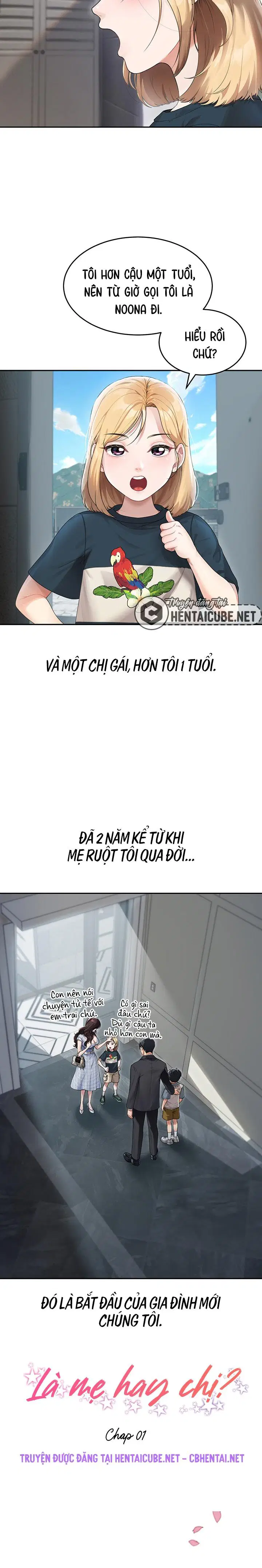 Là mẹ hay chị? - Ch. 1 trang 3