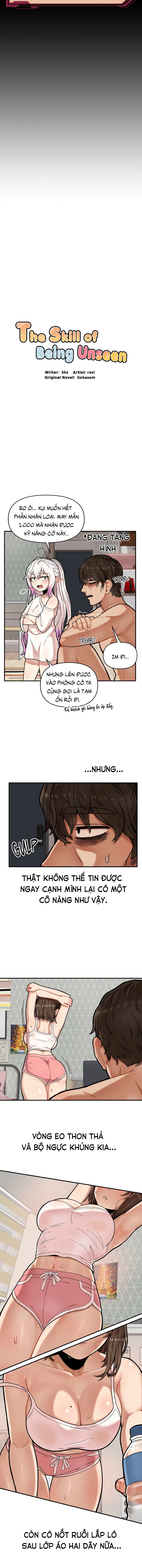 Kỹ năng vô hình (Không che) - Chapter 3 trang 10