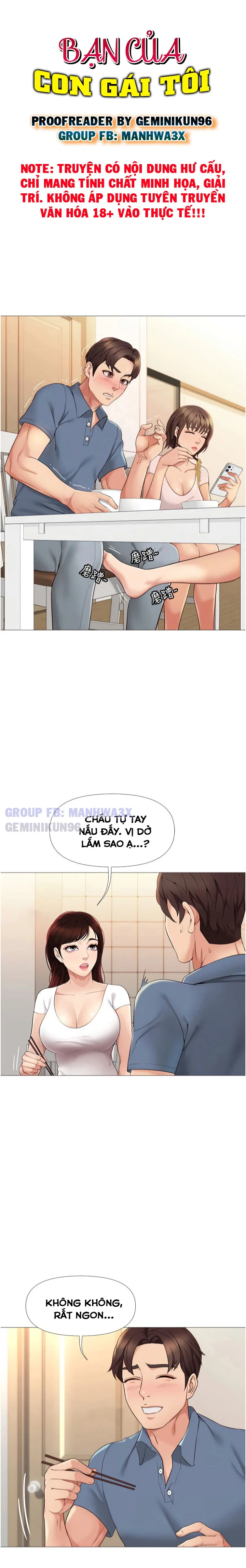 Bạn của con gái tôi - Chapter 6 trang 3