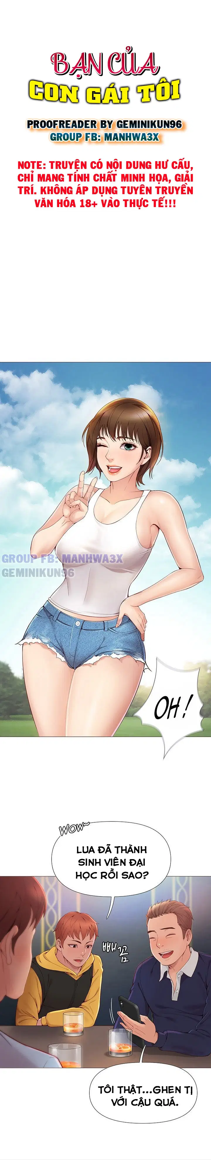 Bạn của con gái tôi - Chap 1 trang 14