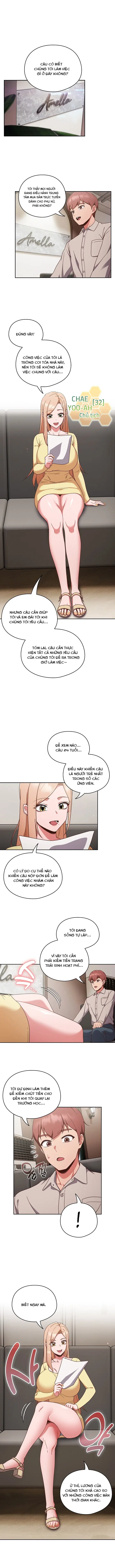 Công việc bán thời gian ngọt ngào. - Chapter 1 trang 9