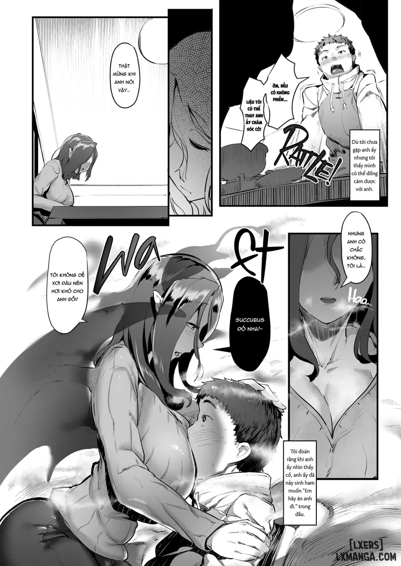 Succubus Widow's Afternoon Secret - Chapter 1 trang 9