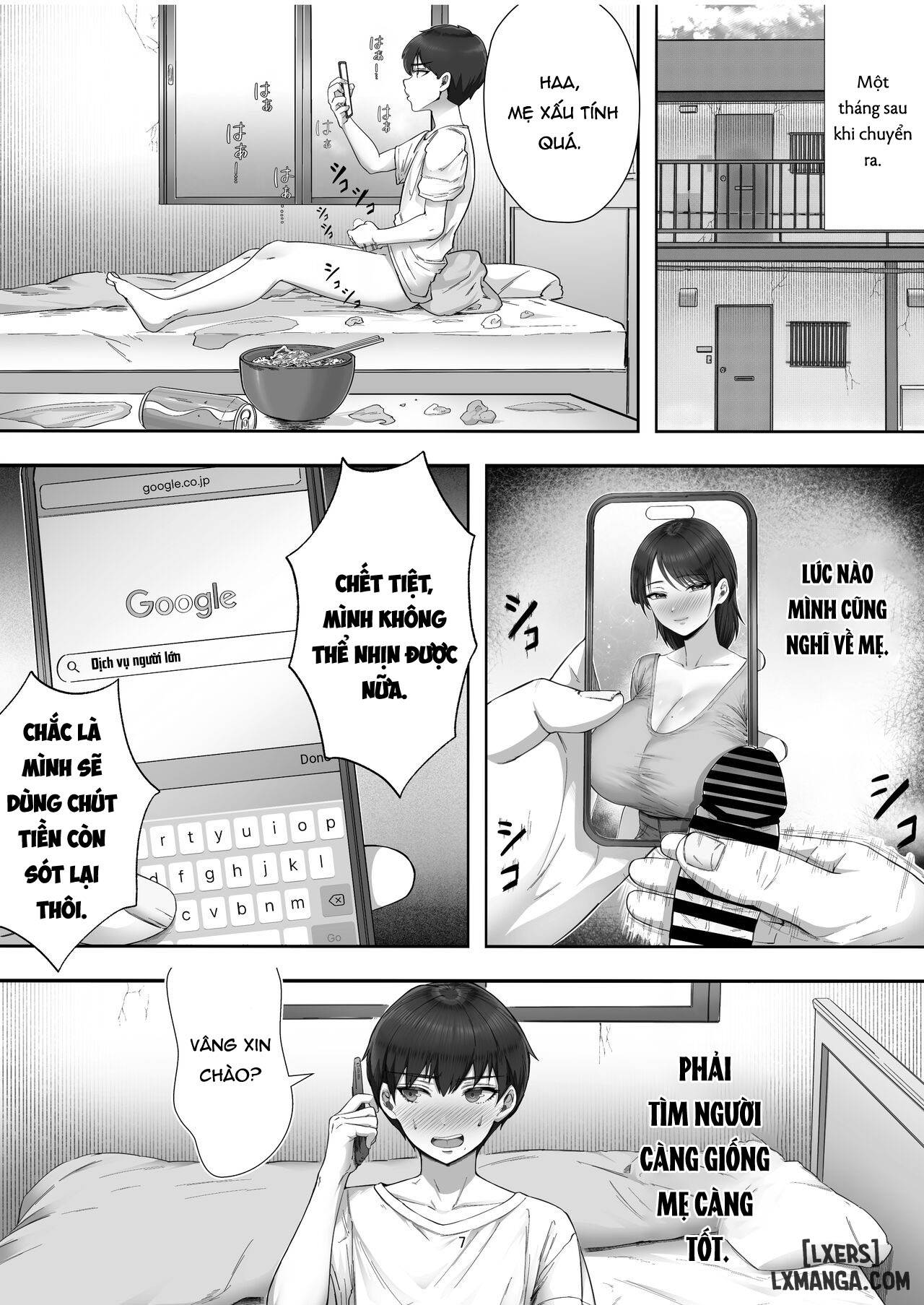 DeliHeal Yondara Gachi no Kaa-chan ga Kita Hanashi - Chapter 1 trang 6