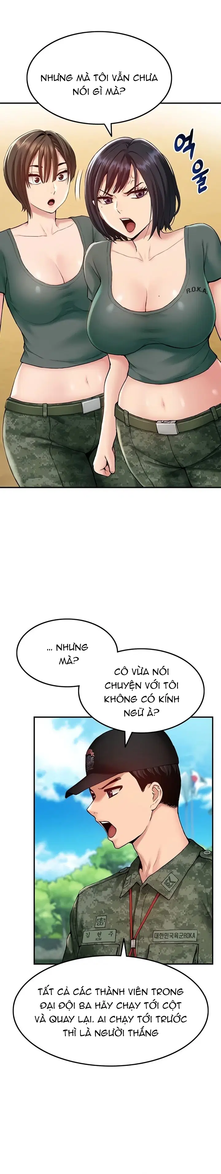Đoàn Huấn luyện Tân binh Nữ - Chapter 2 trang 16