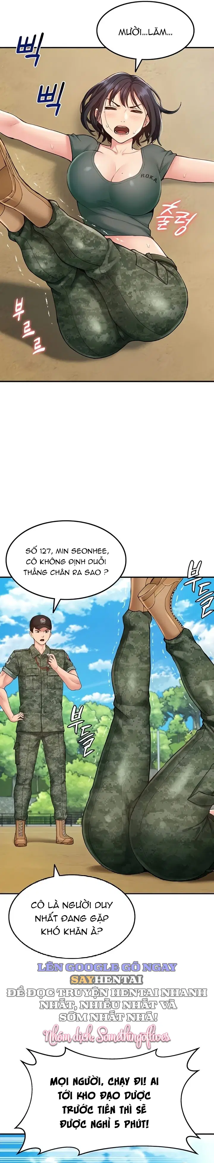 Đoàn Huấn luyện Tân binh Nữ - Chapter 2 trang 18