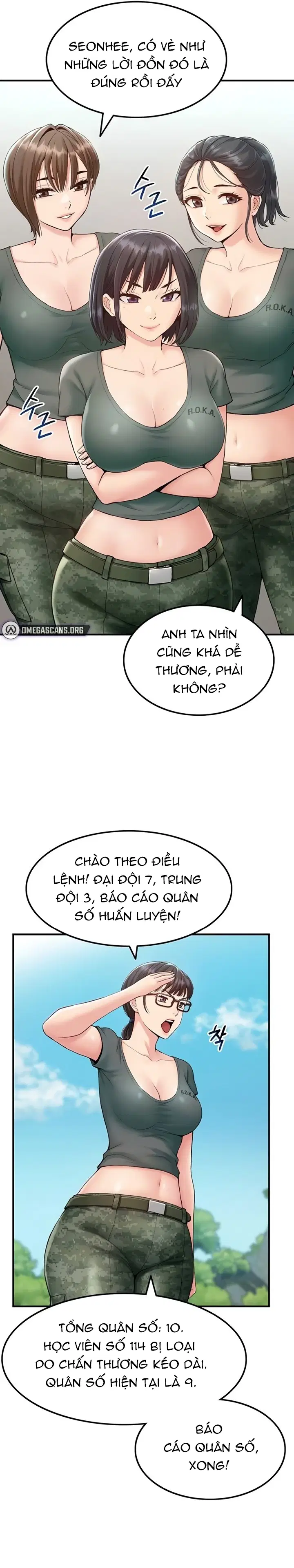 Đoàn Huấn luyện Tân binh Nữ - Chapter 2 trang 2