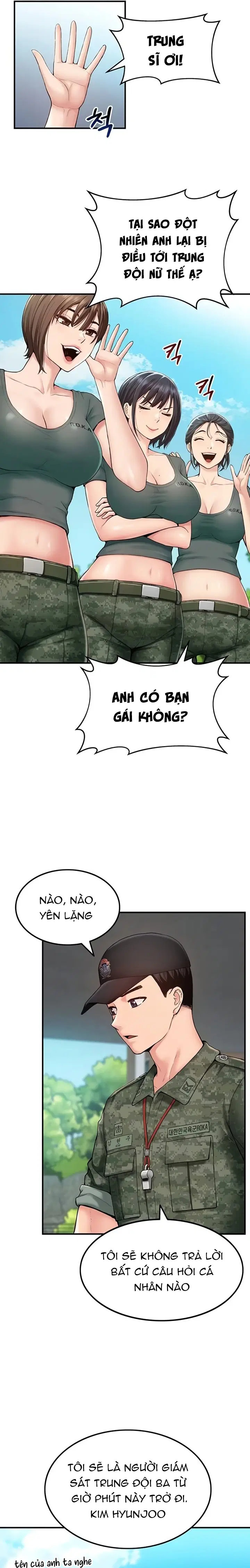 Đoàn Huấn luyện Tân binh Nữ - Chapter 2 trang 4