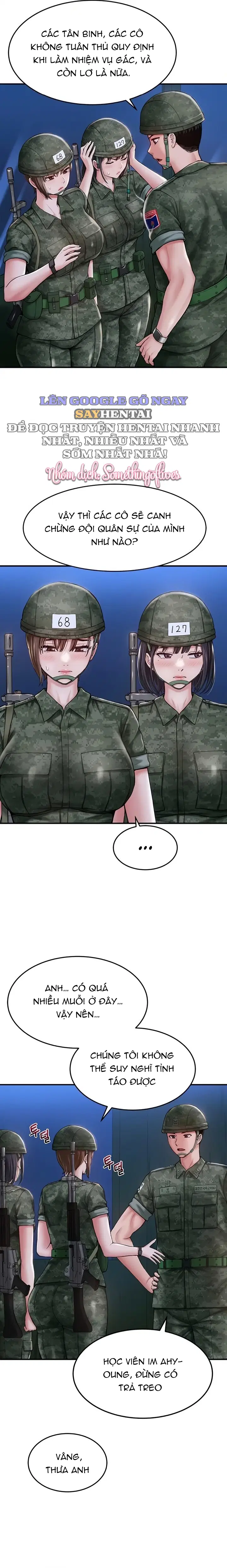 Đoàn Huấn luyện Tân binh Nữ - Chapter 3 trang 10