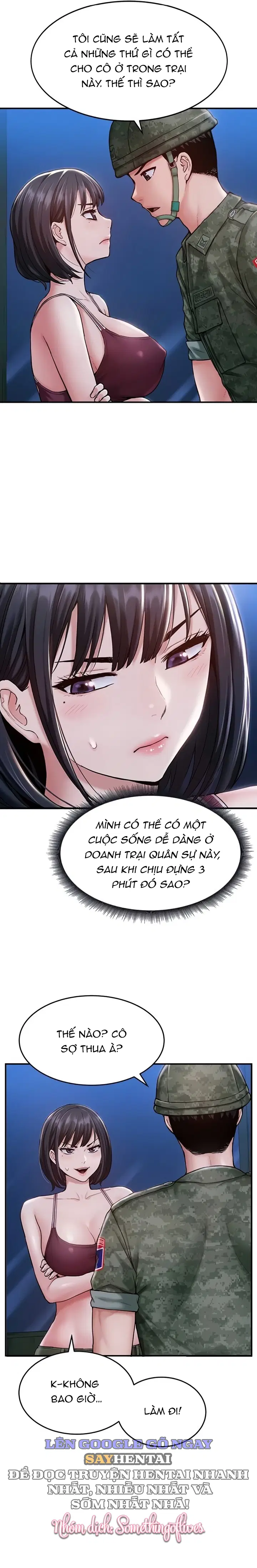 Đoàn Huấn luyện Tân binh Nữ - Chapter 3 trang 22