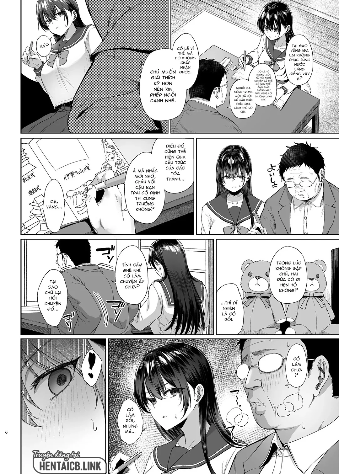Giúp cháu gái tìm hiểu về đàn ông - Chapter - 2 trang 5