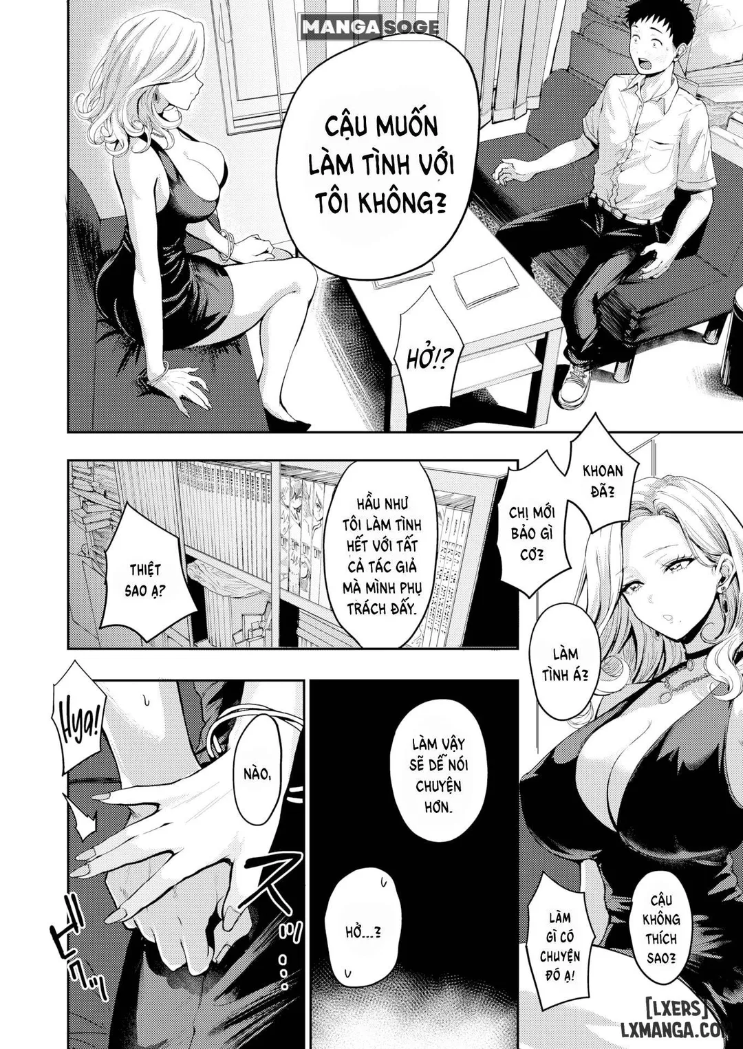 CLB manga và vếu bự - Oneshot trang 5