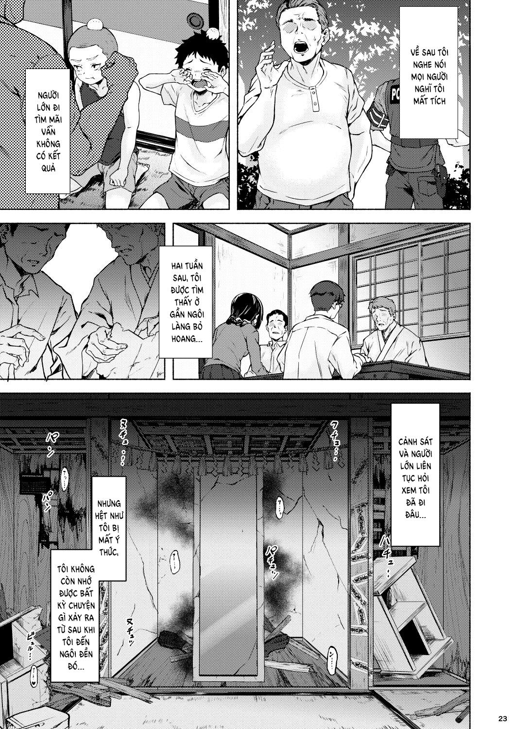 Cậu bé và Ma nữ - Oneshot trang 25