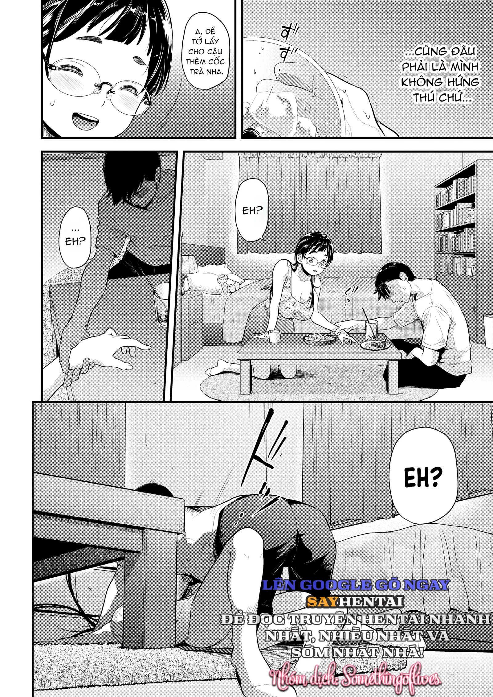 Một Ngày Ân Ái Cùng Cô Nàng Mọt Sách 4 - Chapter 1 trang 8