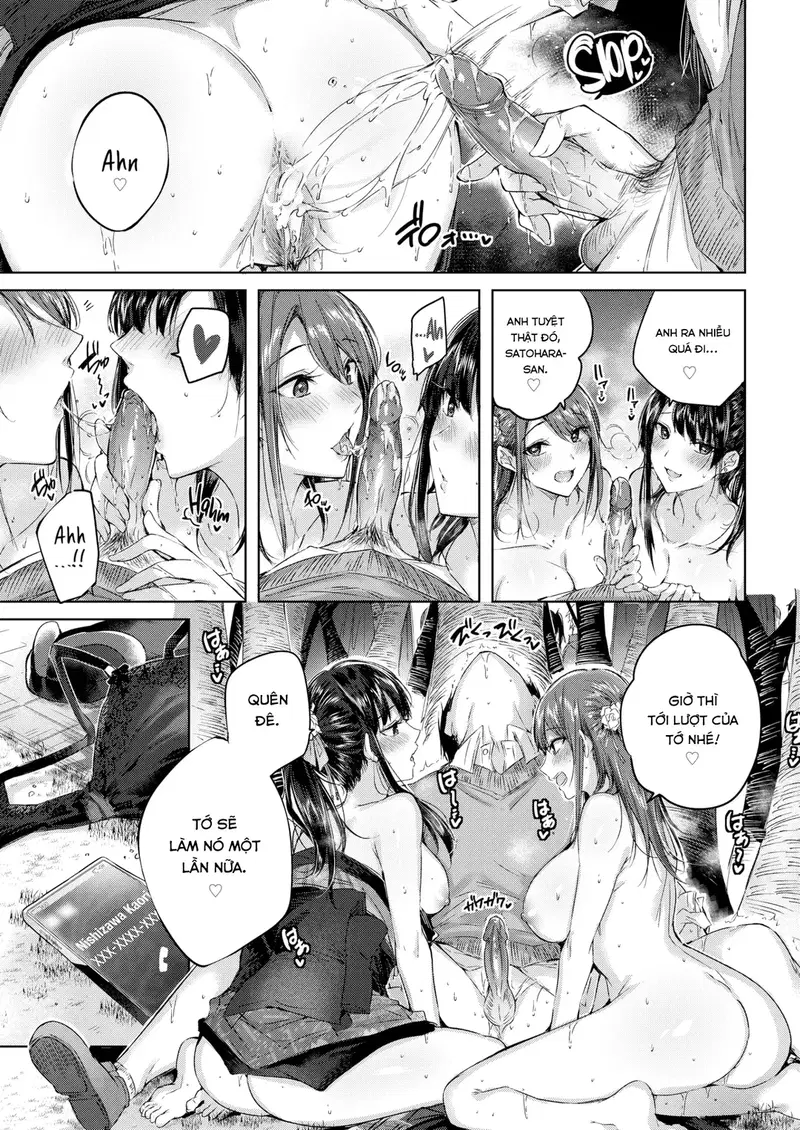 Thiên đường tay ba - Oneshot trang 22
