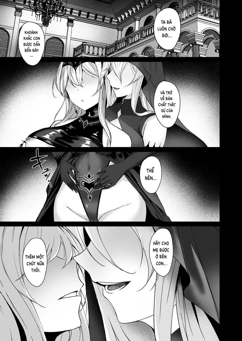 Yami e no Izanai – Saikyou Kishi no Mezame - Oneshot trang 4