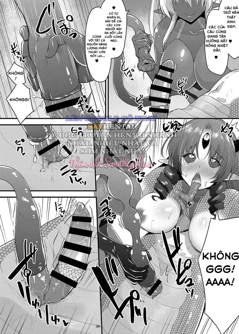 Đổi người làm nháy thiếu nữ ma pháp X - Chapter 2-end trang 12