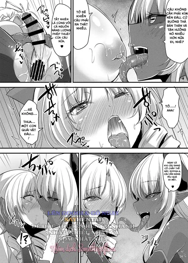 Đổi người làm nháy thiếu nữ ma pháp X - Chapter 2-end trang 6