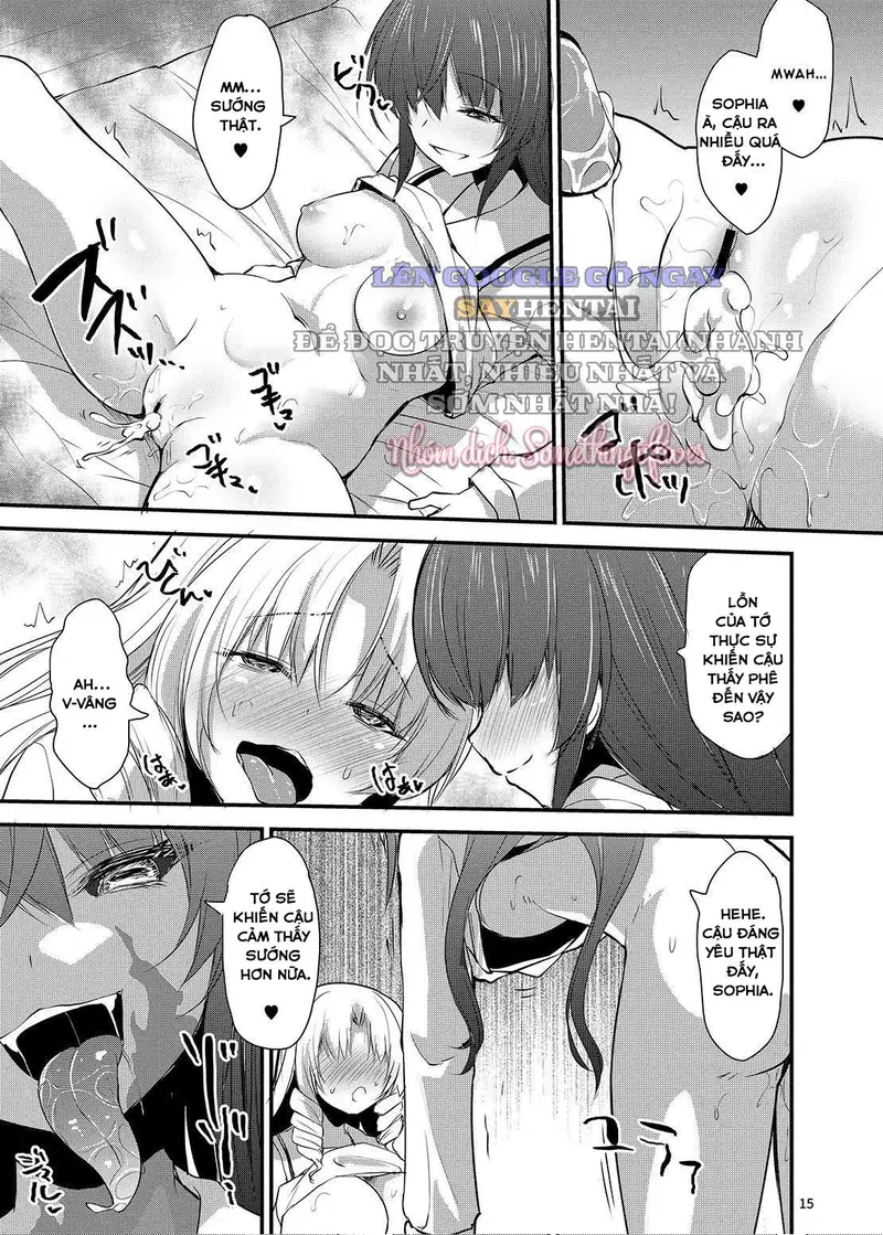 Đổi người làm nháy thiếu nữ ma pháp X - Chapter 1 trang 14