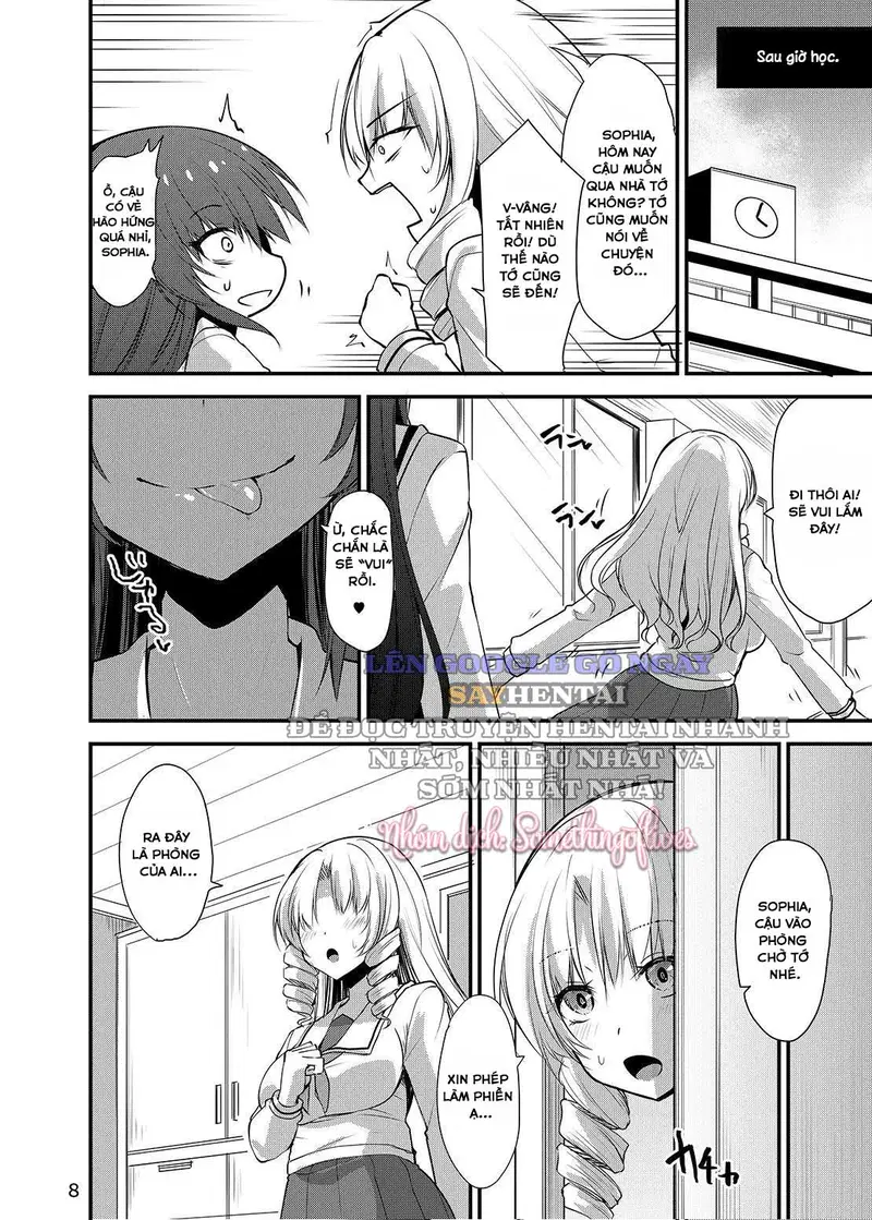 Đổi người làm nháy thiếu nữ ma pháp X - Chapter 1 trang 7