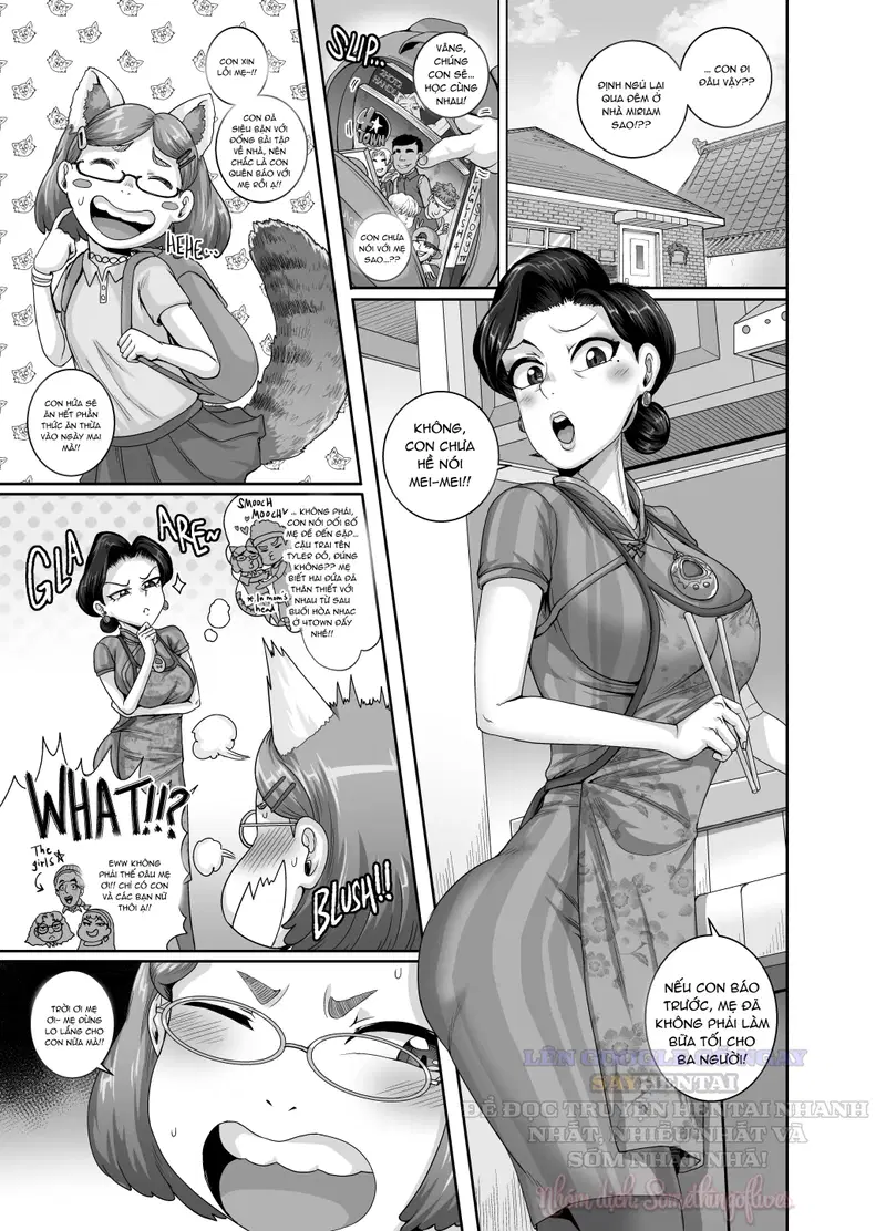 Giao phối với cô gấu trúc đỏ nghịch ngợm - Chapter 1 trang 2