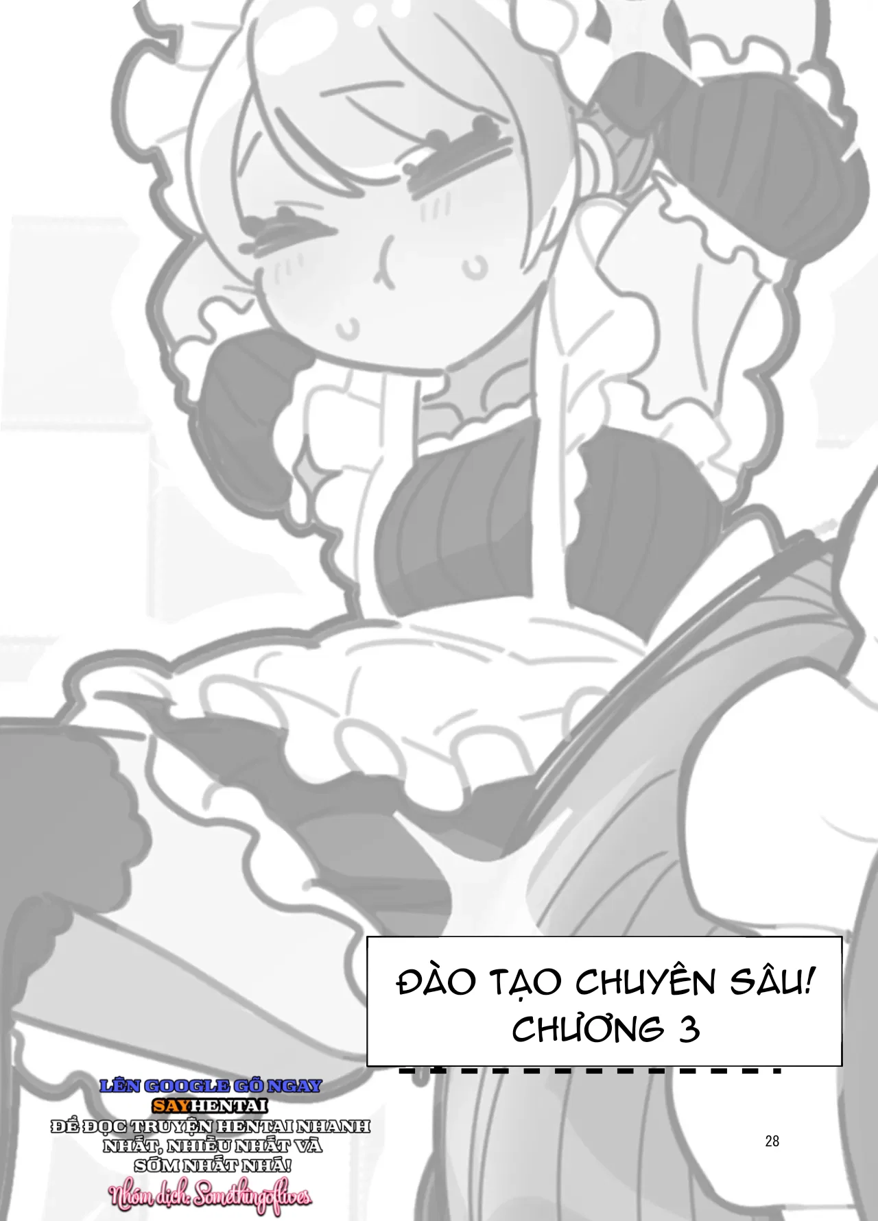Lễ hội văn hóa trường nam sinh, quán cà phê hầu gái - Chapter 2 trang 10