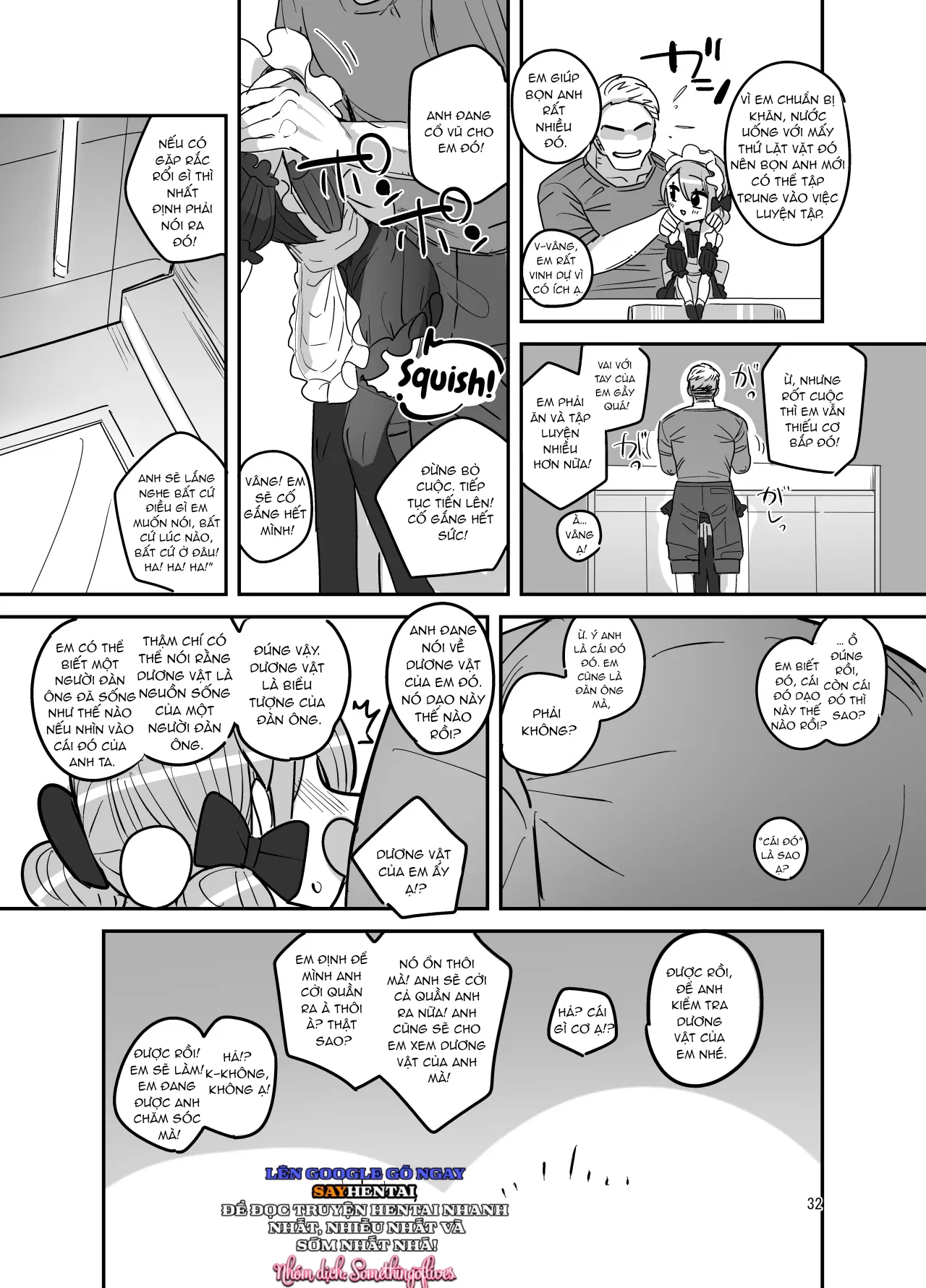Lễ hội văn hóa trường nam sinh, quán cà phê hầu gái - Chapter 2 trang 14