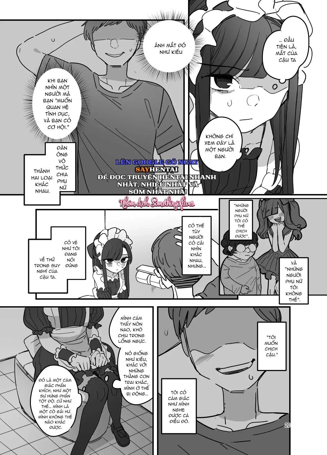 Lễ hội văn hóa trường nam sinh, quán cà phê hầu gái - Chapter 2 trang 2