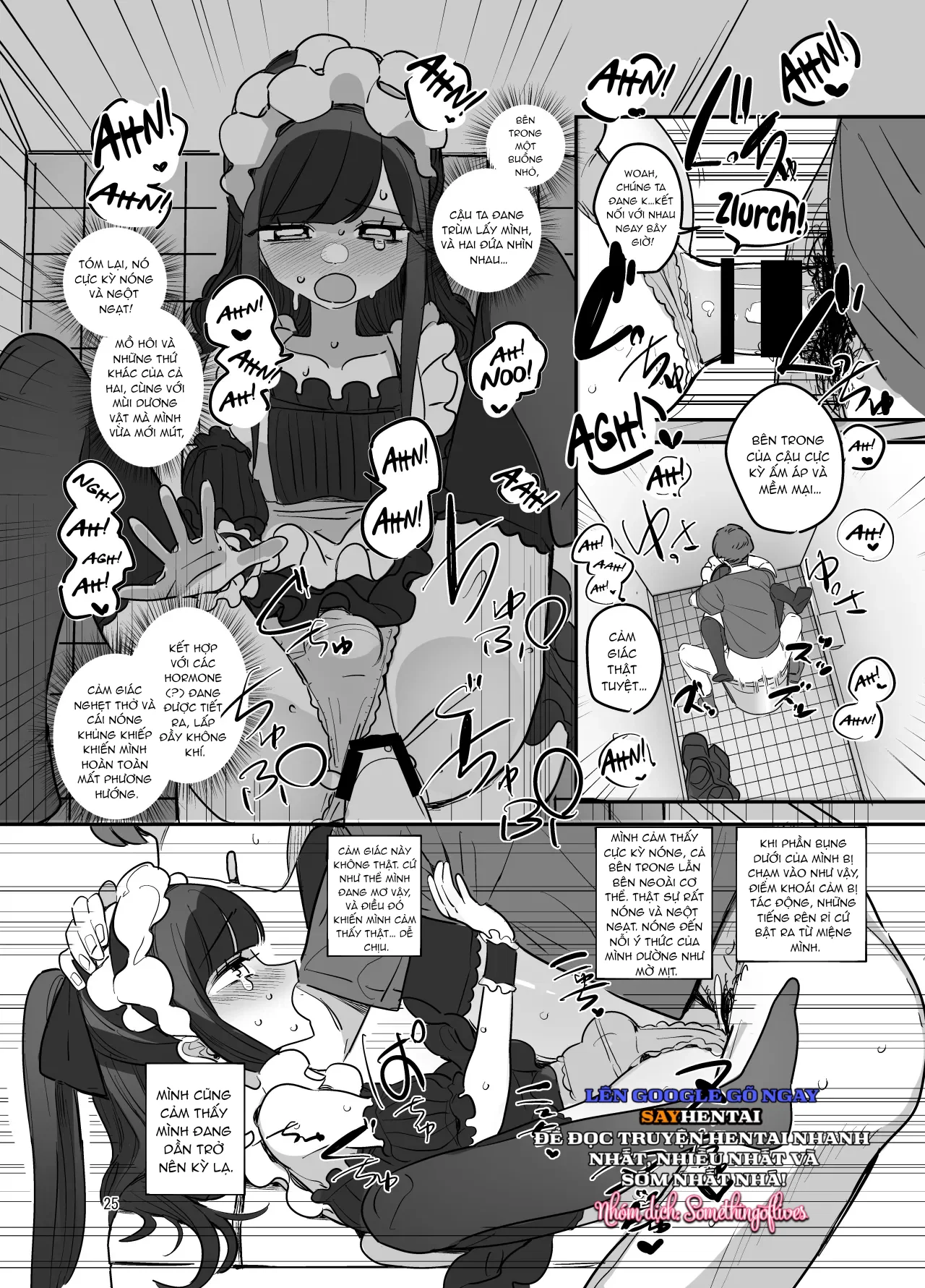 Lễ hội văn hóa trường nam sinh, quán cà phê hầu gái - Chapter 2 trang 7
